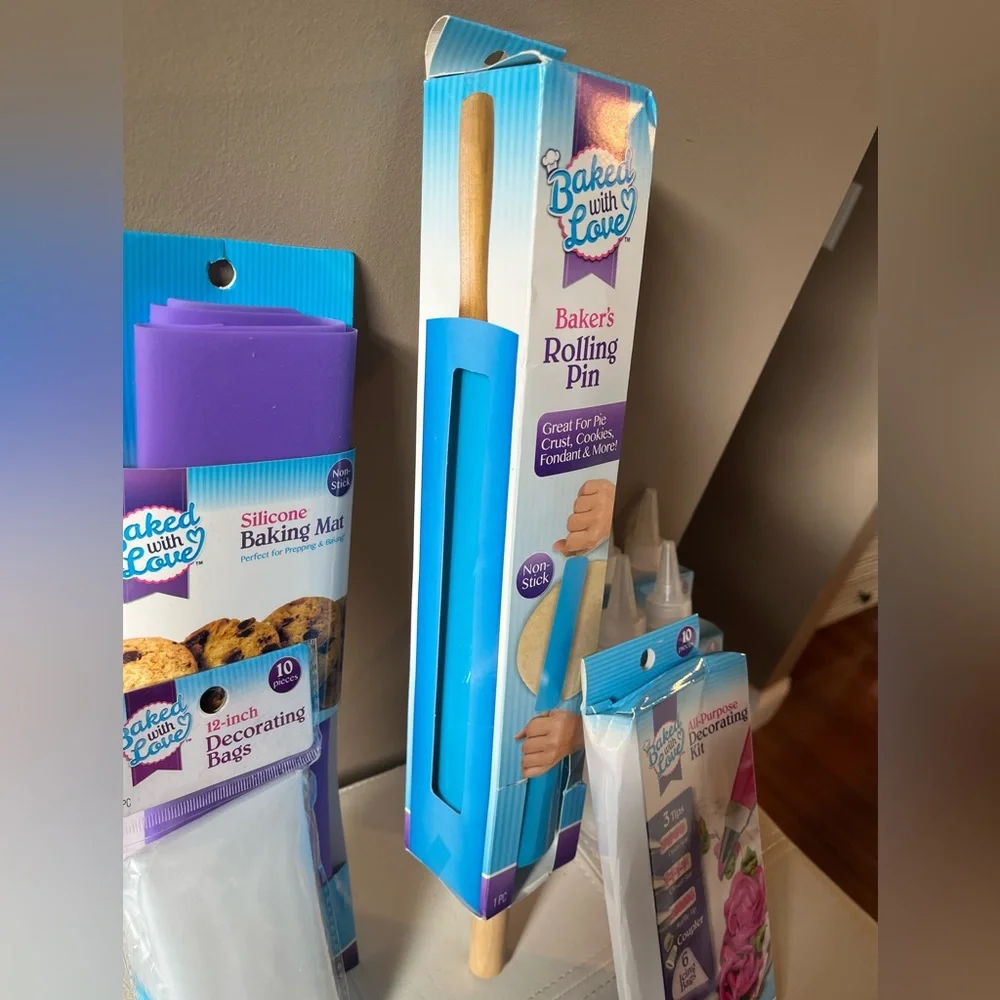 Baked with Love Baking Set with Purple Accessories